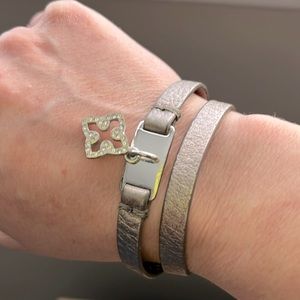 Beautiful Metallic Wrap Bracelet